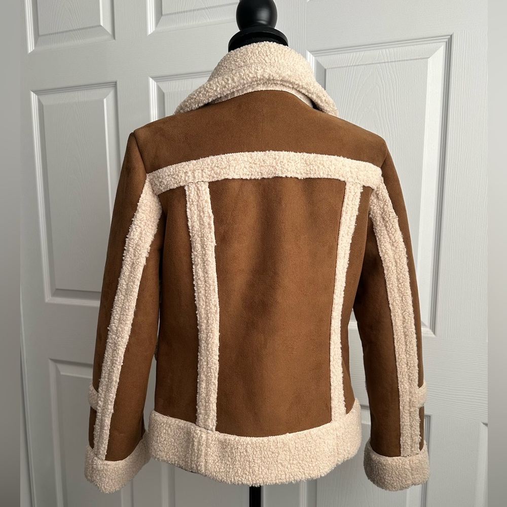 Faux Suede Jacket